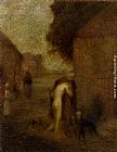 Edward Stott Canvas Paintings - The Prodigal Son